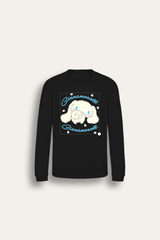 Cinnamoroll girls sweatshirt – long sleeve black sweater - Brand Threads