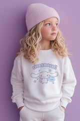 Cinnamoroll White Sweatshirt For Girls - Brand Threads