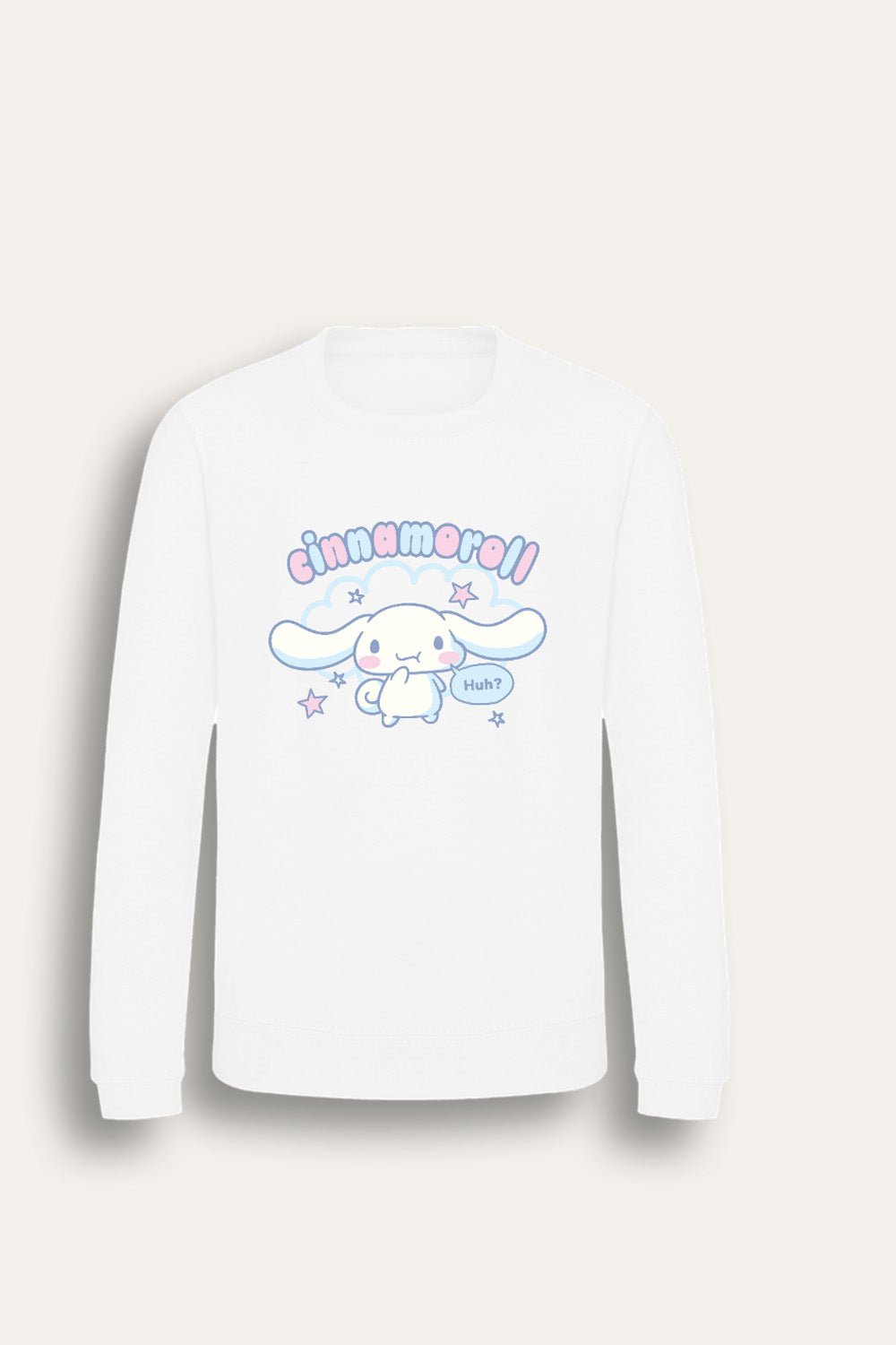 Cinnamoroll White Sweatshirt For Girls - Brand Threads