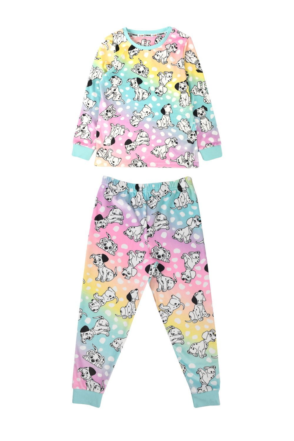 Disney 101 Dalmatians Girls Fleece Pyjamas - Brand Threads