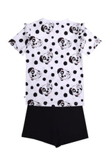 Disney 101 Dalmations Organic Cotton Shorty Pyjamas - Brand Threads