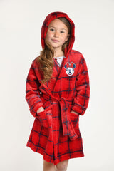 Disney Crew Girls Fleece Dressing Gown - Brand Threads