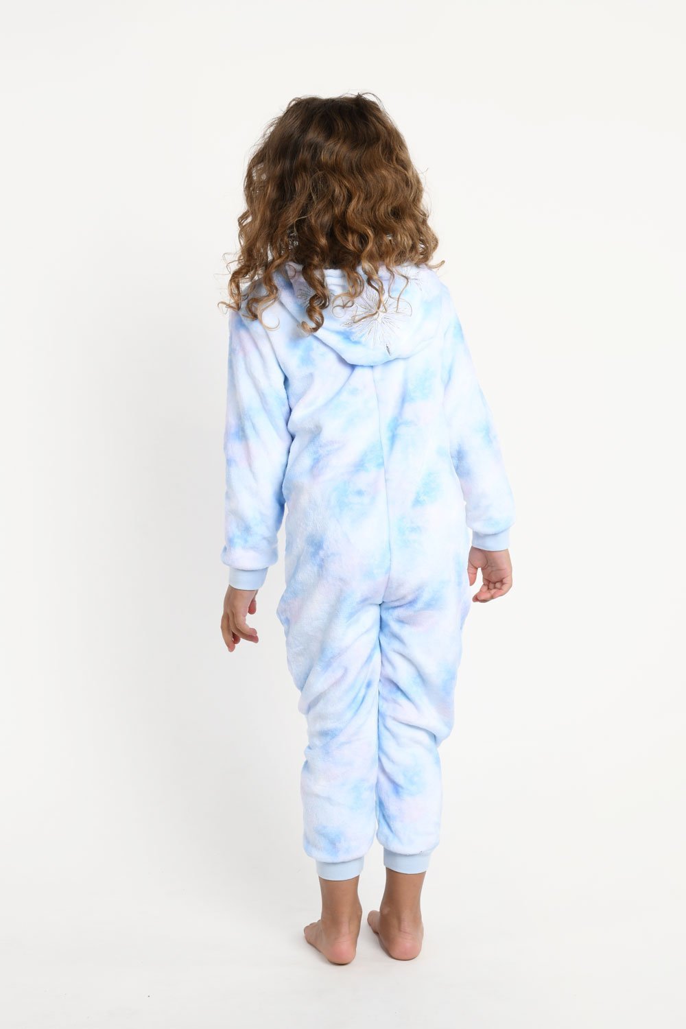 Disney Frozen Elsa Girls Fleece Onesie - Brand Threads