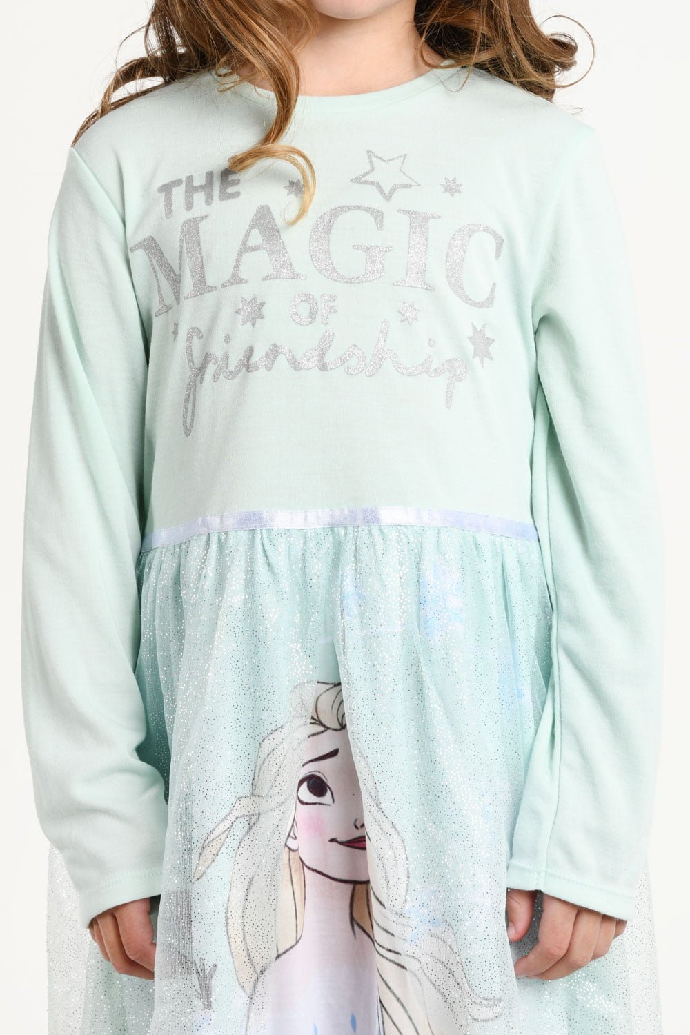 Disney Frozen Girls Recycled Polyester Nightie - Brand Threads