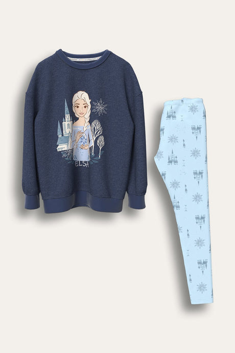 Disney Frozen Girls Top & Leggings Set - Brand Threads