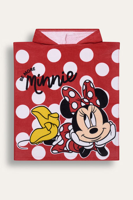 Disney Girls Minnie Mouse Poncho - Brand Threads