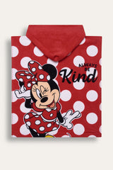 Disney Girls Minnie Mouse Poncho - Brand Threads
