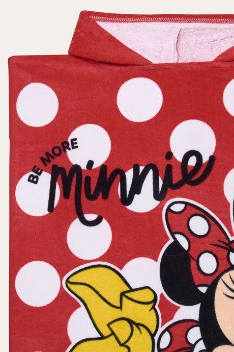 Disney Girls Minnie Mouse Poncho - Brand Threads
