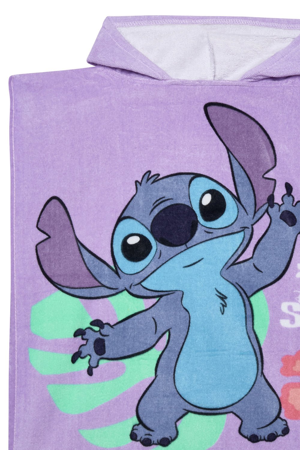 Disney Girls Stitch Swim Poncho - Brand Threads