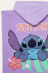 Disney Girls Stitch Swim Poncho - Brand Threads