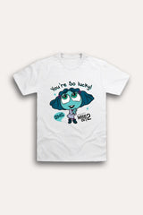 Disney Inside Out 2 Girls White T-Shirt - Brand Threads