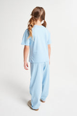 Disney Lilo And Stitch Girls Long Leg Pyjama Set - Brand Threads