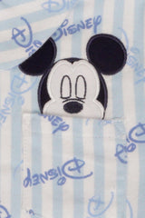 Disney Mickey Mouse Boys 100% Organic Cotton Classic Heirloom Pyjamas - Brand Threads