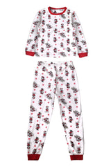 Disney Mickey Mouse Girls Fleece Christmas Pyjamas - Brand Threads