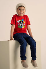 Disney Mickey Mouse Red T-Shirt for Kids - Brand Threads