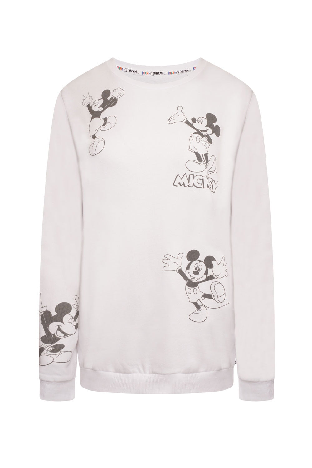 Disney Mickey Mouse Women's BCI Cotton Sweatshirt - Brand Threads