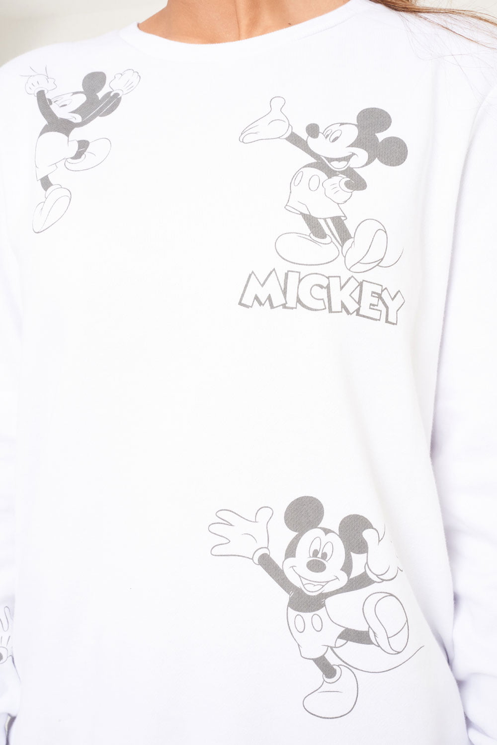 Disney Mickey Mouse Women's BCI Cotton Sweatshirt - Brand Threads