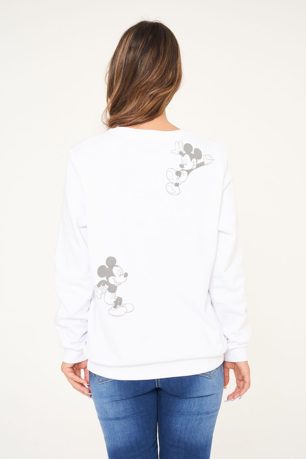 Disney Mickey Mouse Women's BCI Cotton Sweatshirt - Brand Threads