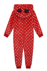 Disney - Minnie Mouse Girls Fleece Onesie - Brand Threads