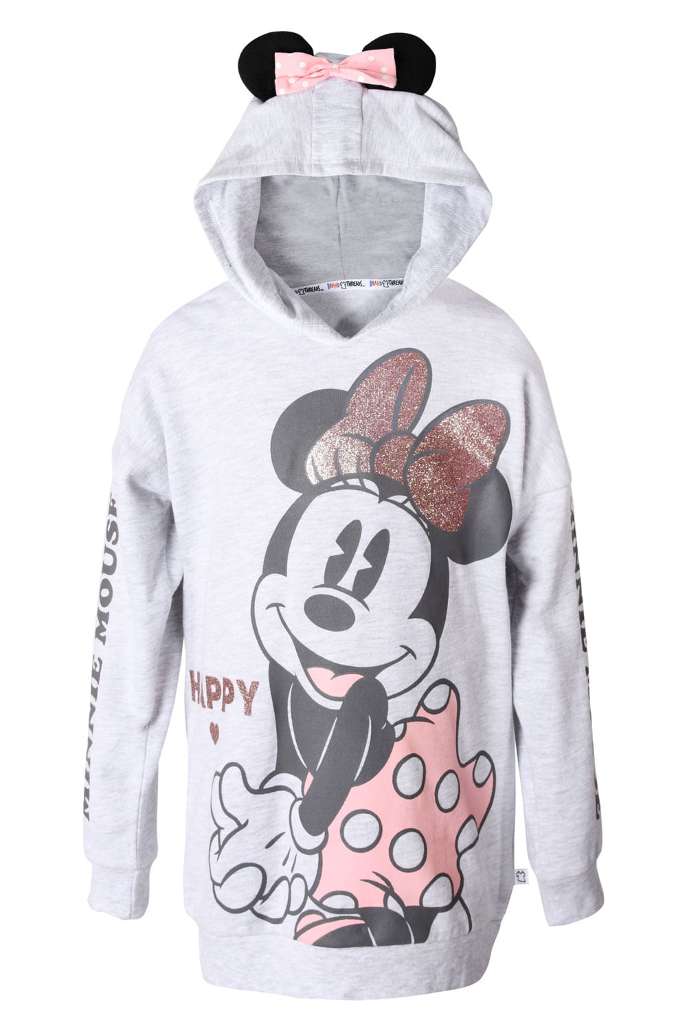 Disney Minnie Mouse Girls Hoodie - Brand Threads