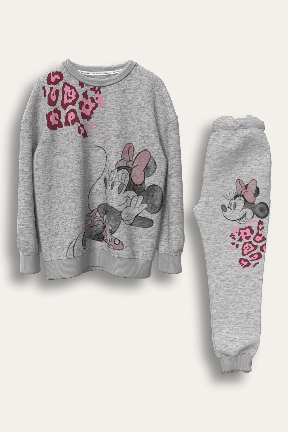 Disney Minnie Mouse Girls Jogger Set - Brand Threads