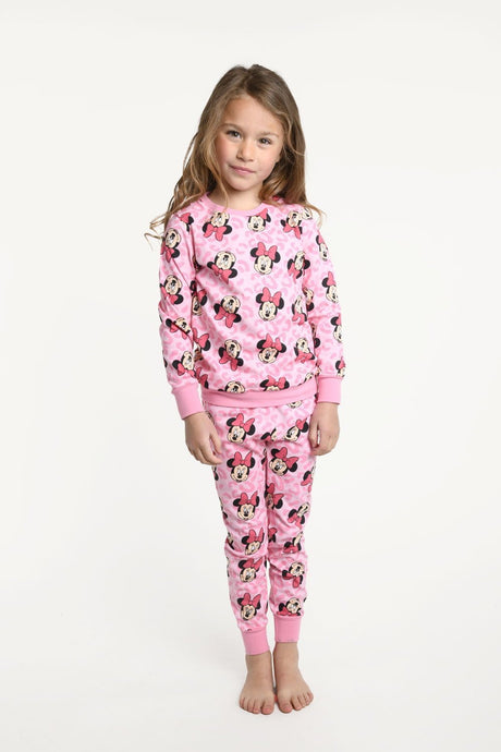 Disney Minnie Mouse Girls Organic Cotton Pyjamas - Brand Threads