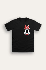 Disney Minnie Mouse Ladies Black T-Shirt - Brand Threads