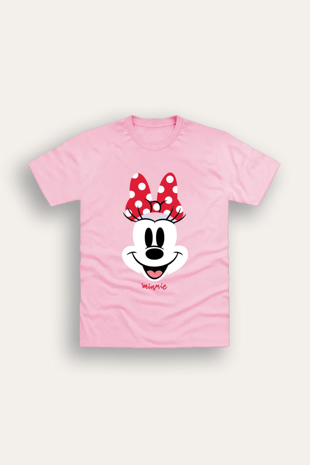 Disney Minnie Mouse Pink T-Shirt for Girls - Brand Threads