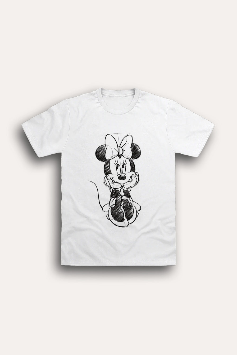 Disney Minnie Mouse White Ladies T-Shirt - Brand Threads