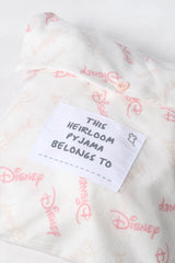 Disney Princess Castle Heirloom 100% Organic Cotton Pyjamas With Bag - Brand Threads