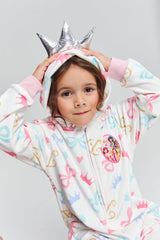 Disney Princess Girls Fleece Onesie - Brand Threads