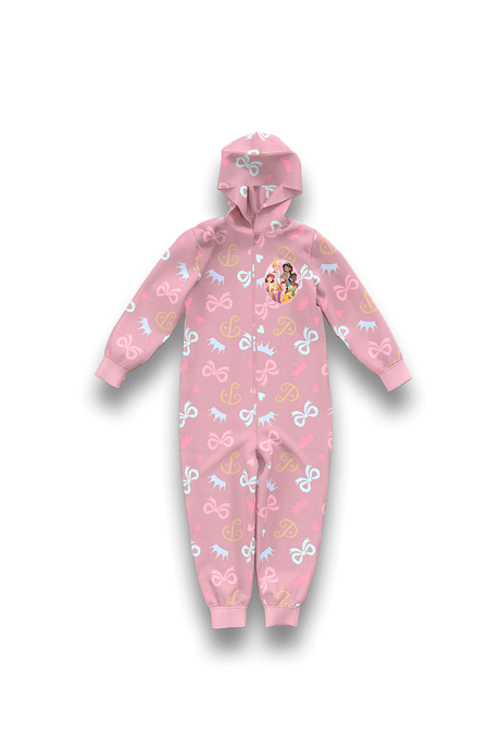 Disney Princess Girls Fleece Onesie - Brand Threads