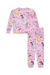 Disney Princess Girls Fleece Pyjamas - Brand Threads