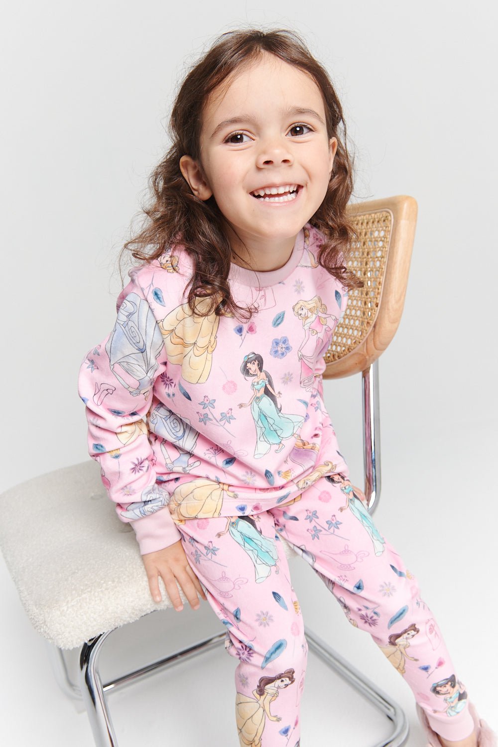 Disney Princess Girls Fleece Pyjamas - Brand Threads