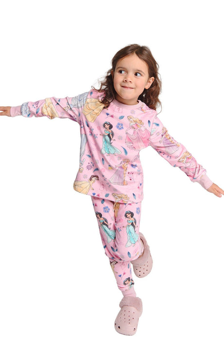 Disney Princess Girls Fleece Pyjamas - Brand Threads
