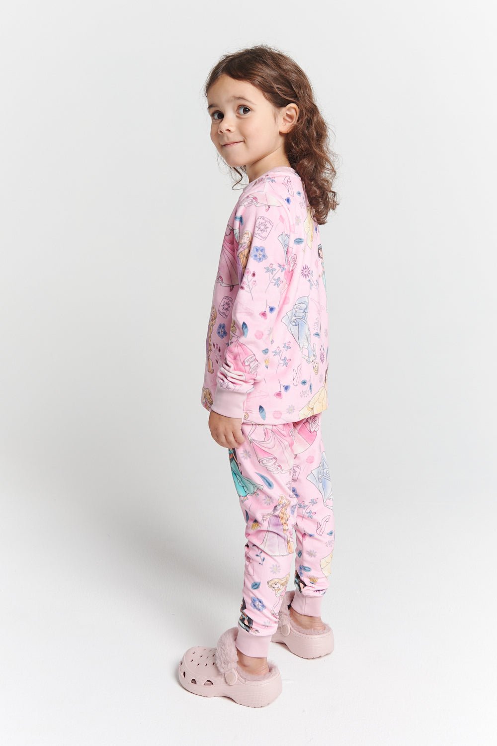 Disney Princess Girls Fleece Pyjamas - Brand Threads