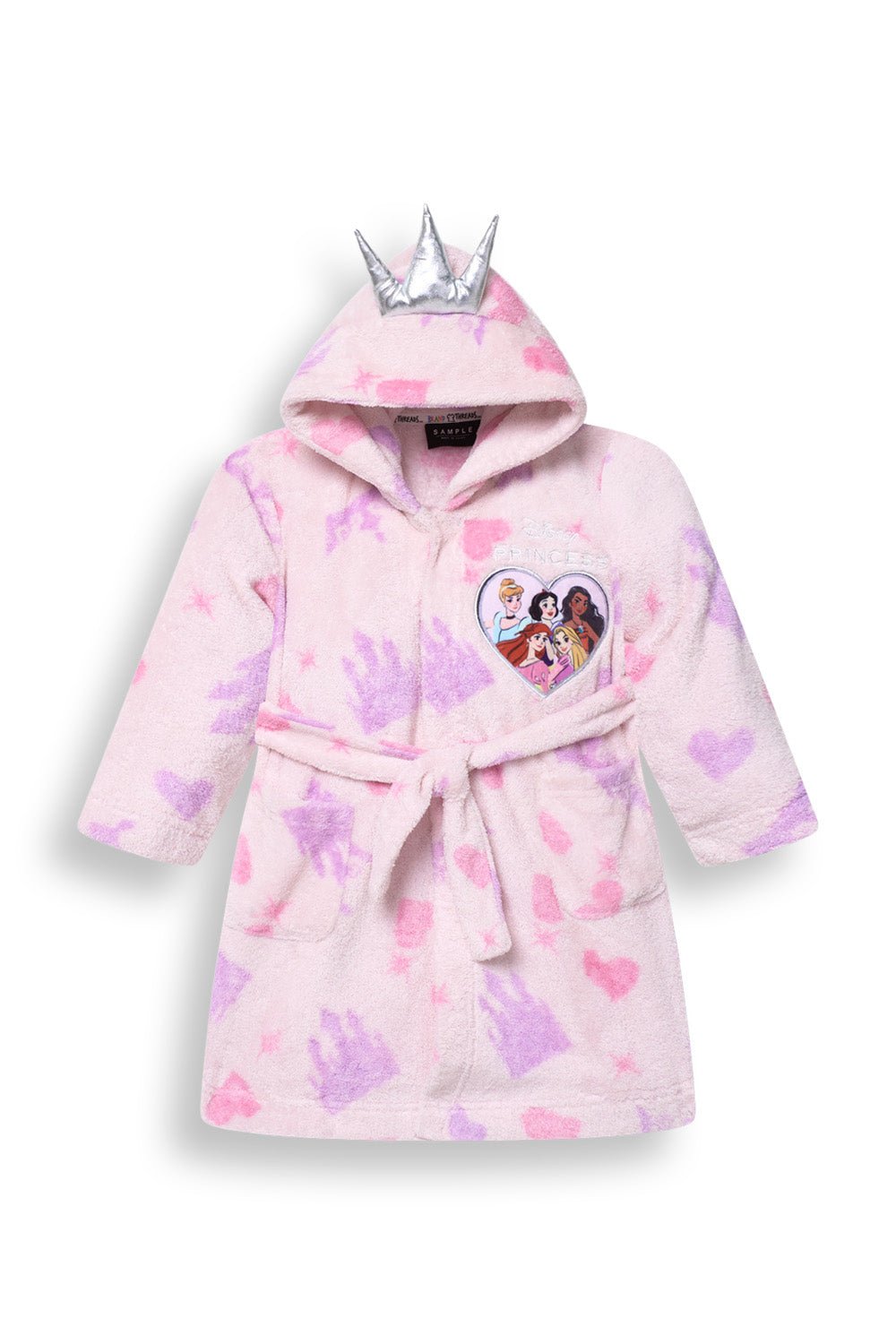 Disney Princess Girls Fleece Robe - Brand Threads