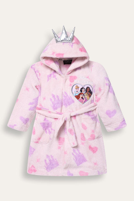 Disney Princess Girls Fleece Robe - Brand Threads