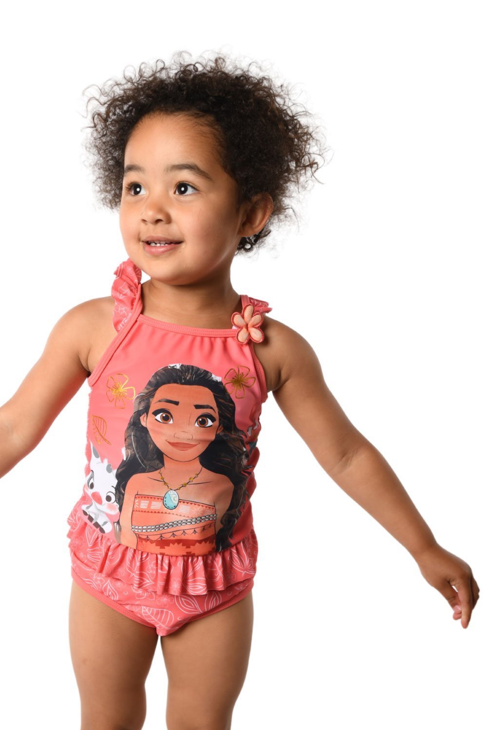 Disney Princess Girls Moana 2 Piece Swimwear - Brand Threads