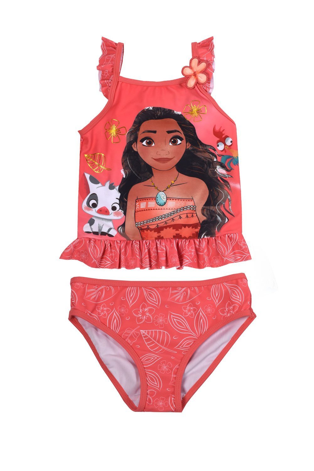 Disney Princess Girls Moana 2 Piece Swimwear - Brand Threads