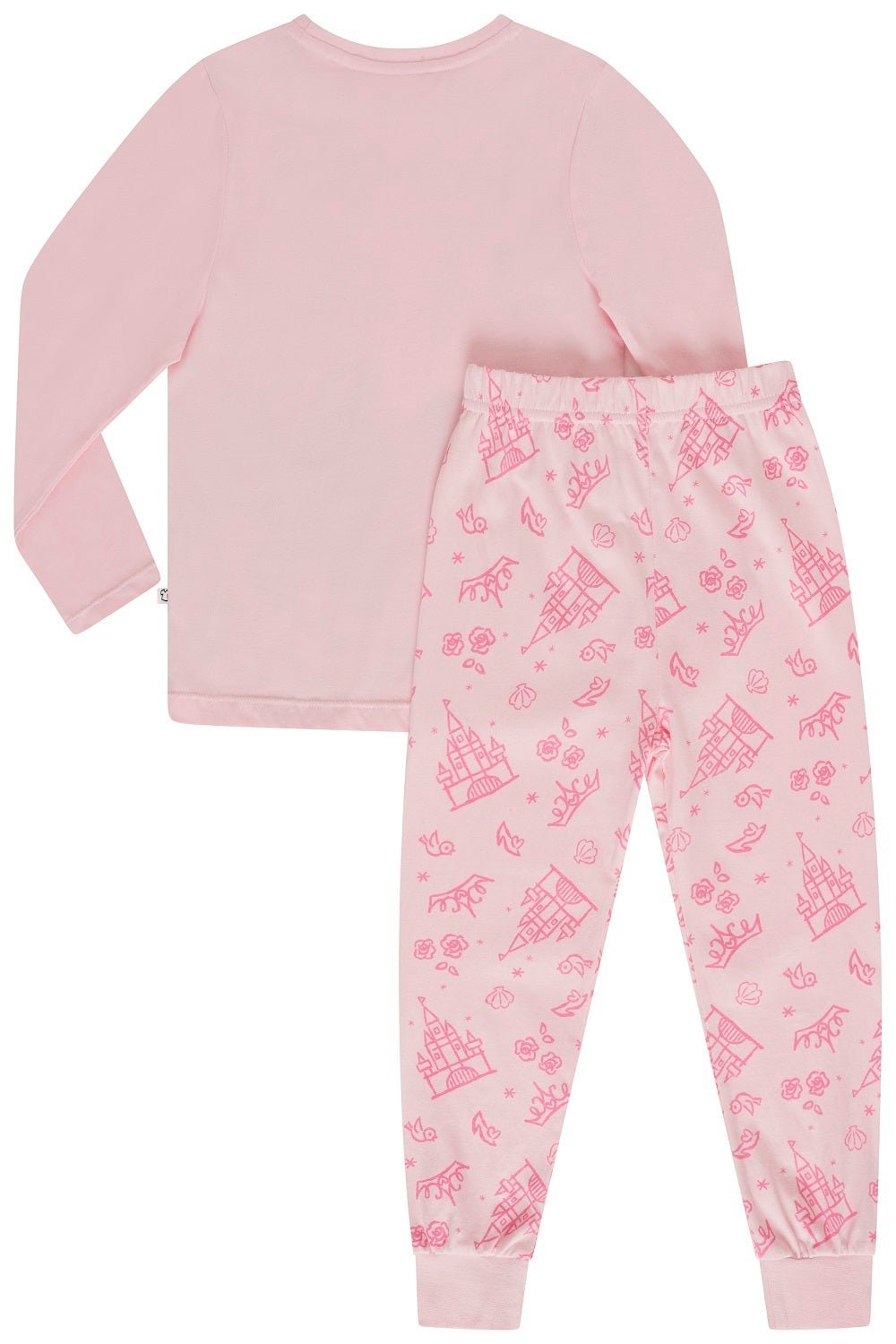 Disney Princess Girls Pink Pyjamas - Brand Threads