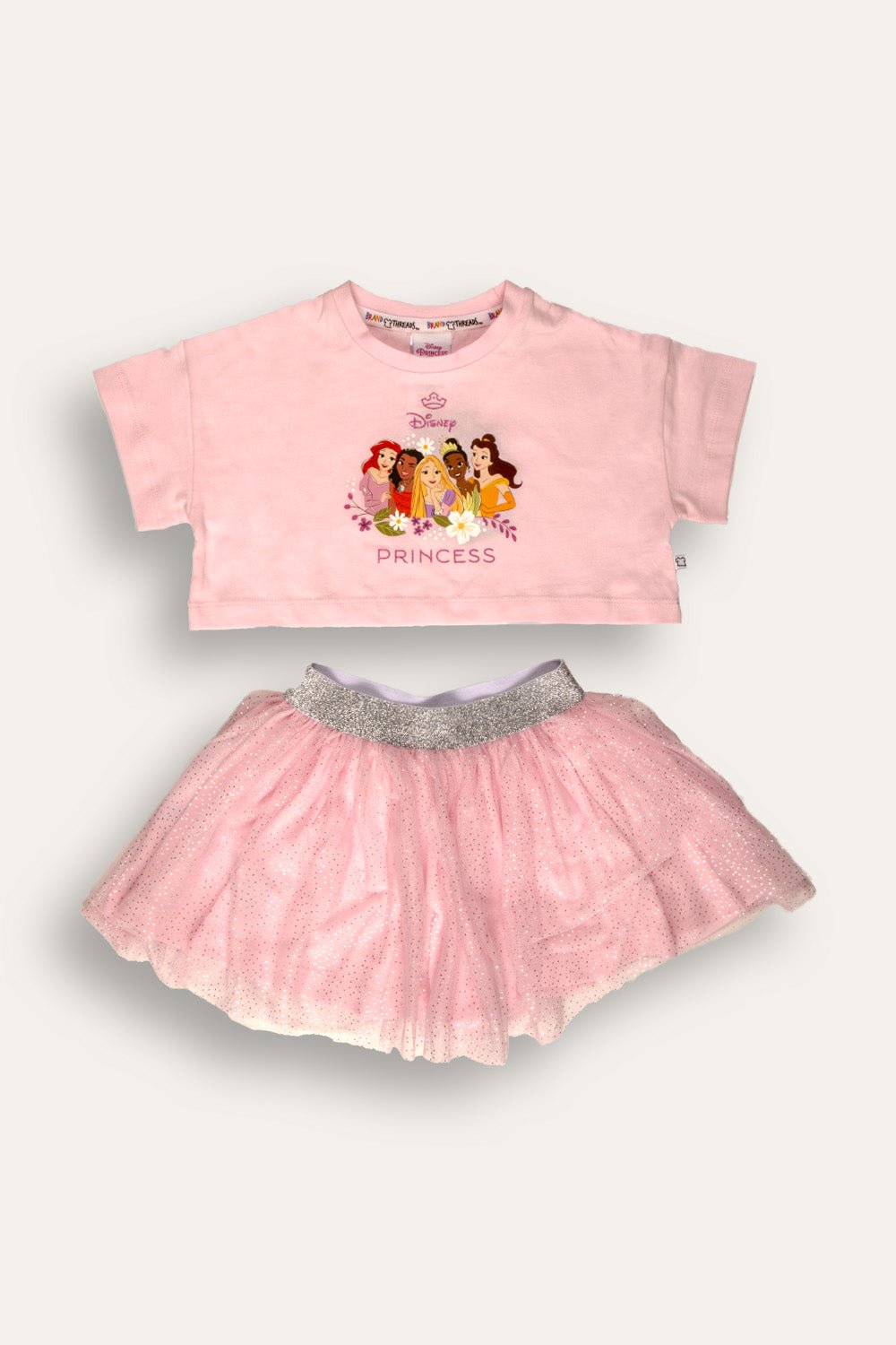 Disney Princess Girls Top and Tutu Set - Brand Threads