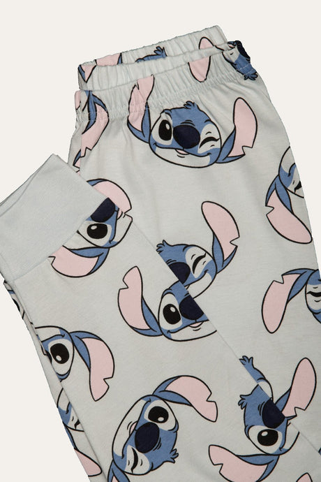 Disney Stitch Girls Pyjama Set - Brand Threads