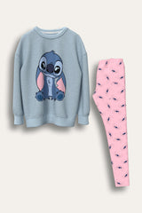 Disney Stitch Girls Top & Leggings Set - Brand Threads