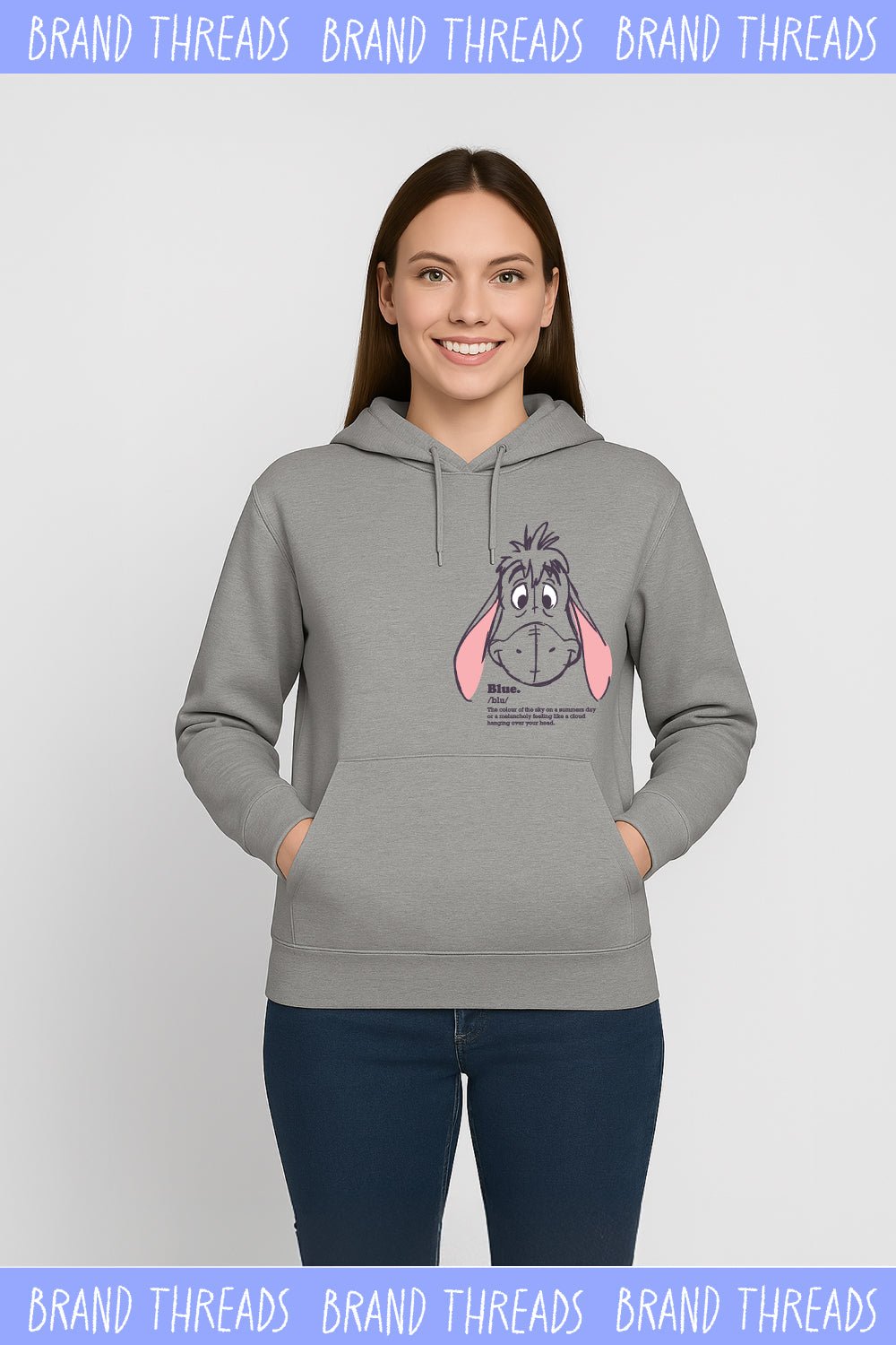 Disney Winnie the Pooh Eeyore adults hoodie - Brand Threads