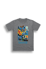 Fantastic Four Adults Grey T-shirt – Classic Marvel Tee - Brand Threads