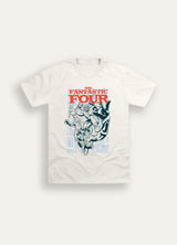 Fantastic Four Adults T-Shirt – Natural Cotton Marvel Tee - Brand Threads