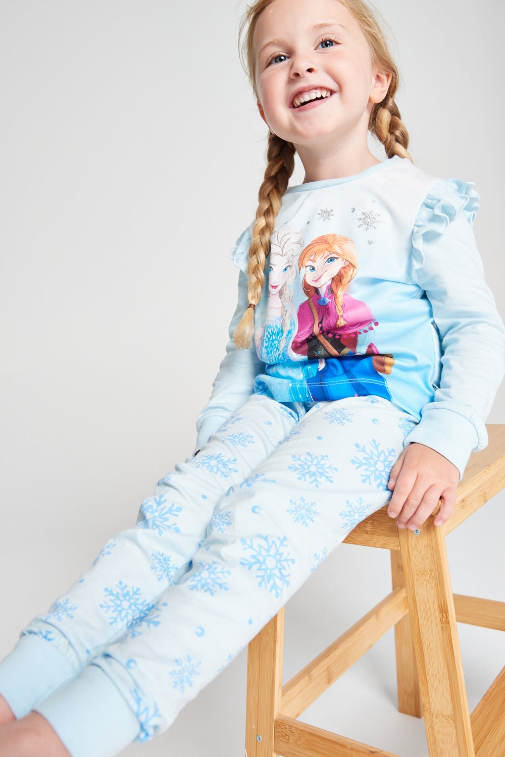 Frozen Girls Jersey Pyjama Set - Brand Threads