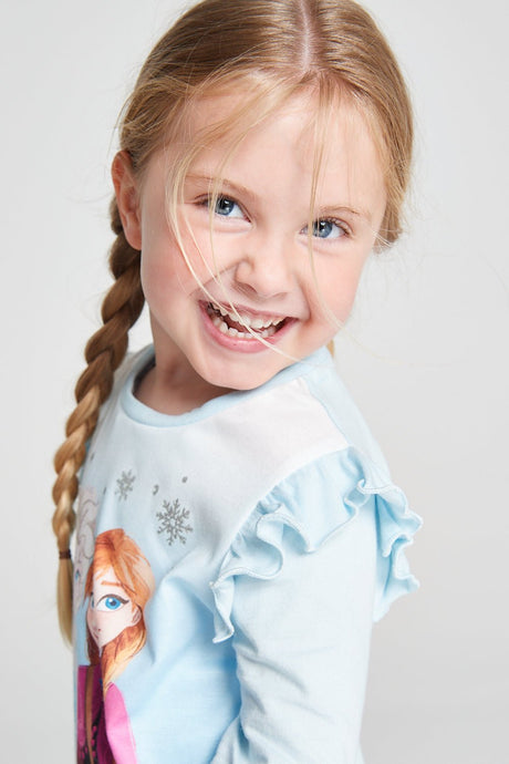 Frozen Girls Jersey Pyjama Set - Brand Threads