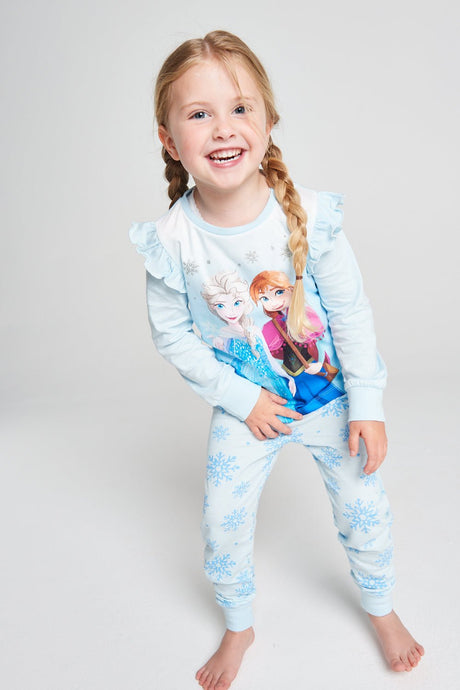 Frozen Girls Jersey Pyjama Set - Brand Threads
